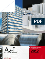 Programma editoriale e listino prezzi A&L 2012