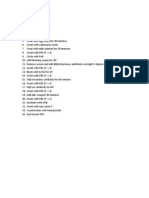 Protocol for IHC for Paraffin