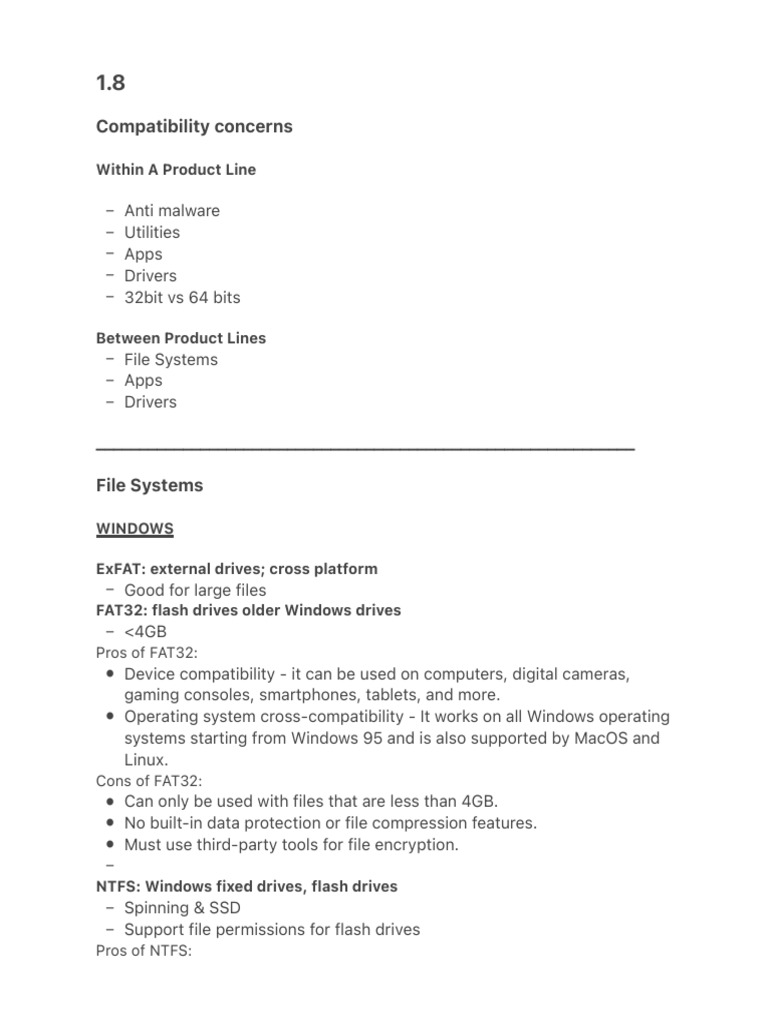 1 8 Compatibility PDF