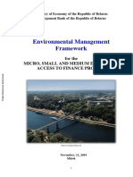 WB Environmental Management Framework