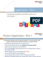 Project Application - Part 1: Conducting Empathy and Define Phases For Your Project