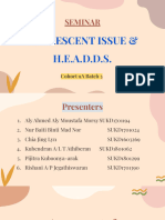 Seminar Adolescent Issue & Headds