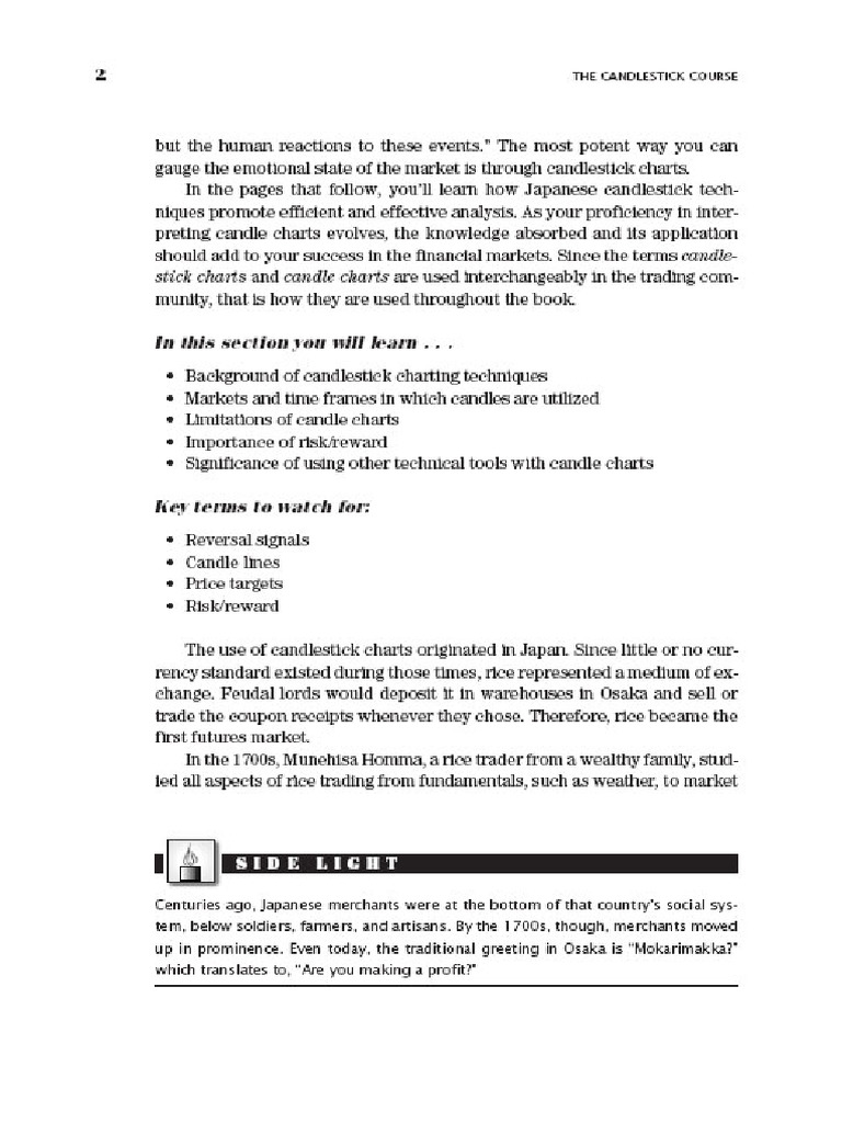 The Candlestick Course Steve Nison - Part15 | PDF