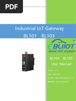 BLIIoT BL101 BL103 - Usermanual - v1.0