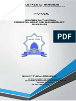 PROPOSAL Maulid Majlis Ta'lim Al Marhamah