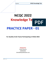 01 - QC - NCQC KT Practice Paper 01 - 11-Dec-2