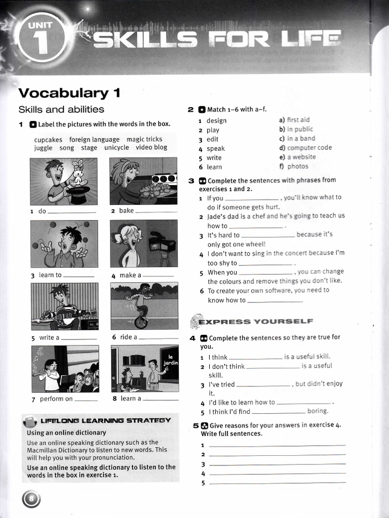 Vocabulary and Skills for Learning | PDF | Linguistics | Syntax