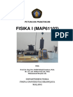 FISIKA I (MAP61102) : Petunjuk Praktikum