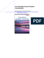 Solution Manual For Canadian Income Taxation 2019 2020 22th by Buckwold