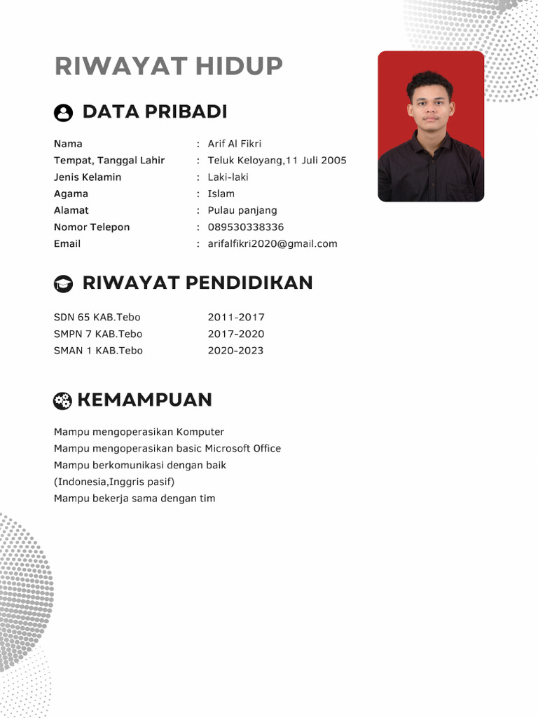 Contoh CV | PDF