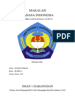 M.dzikri Mubarok - Ximipa1 - Makalah Bahasa Indonesia