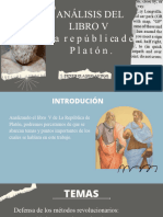 Analisis Libro V La República de Platón