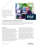 Measuring Quality in MPEG