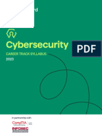 CSC Cybersecurity Career Track Syllabus 082823