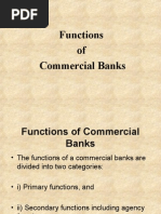 Functions of Commercial Banks