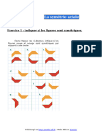 La Symetrie Axiale Exercice 1 Sixieme