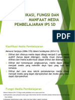 Klasifikasi, Fungsi Dan Manfaat Media Pembelajaran Ips SD