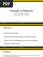 CE412 01 Strength of Materials Module Problems