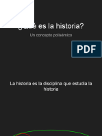 ¿Qué Es La Historia - 2