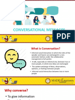 Conversational Messages