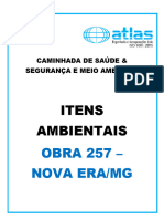 Capa - Itens Ambientais