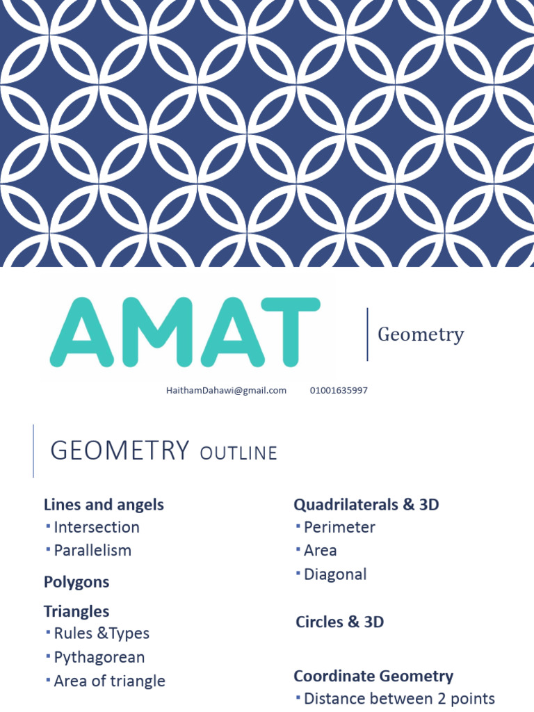 Comprehensive Geometry Guide | PDF | Triangle | Polygon