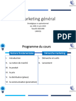 Marketing Général Strat Vs Oper I