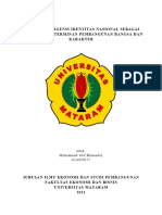 Esensi Dan Urgensi Identitas Nasional Sebagai Salah Satu Determinan Pembangunan Bangsa Dan Karakter-Muhammad Alif Bimanday-A1a020157