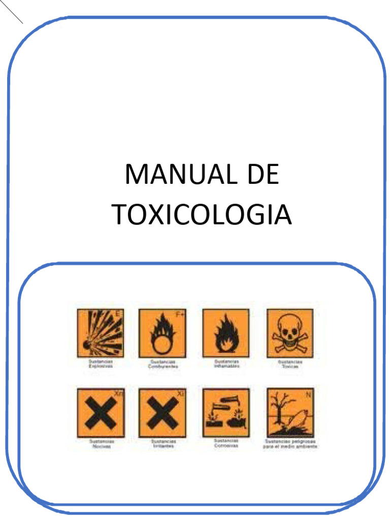 MANUAL de Toxicologia | PDF | Toxicología | Toxicidad