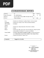 Form F for Prenatal Diagnostic Records | PDF | Medical Ultrasound | Fetus