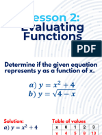 2 3 Evaluating Functions Operation Composition of Functions