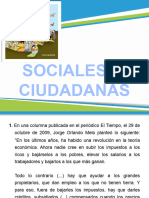 SOCIALES Y CIUDADANAS 2016 - 1