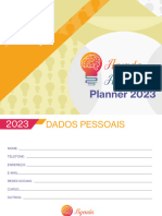 Agenda Acadêmica Planner 2023