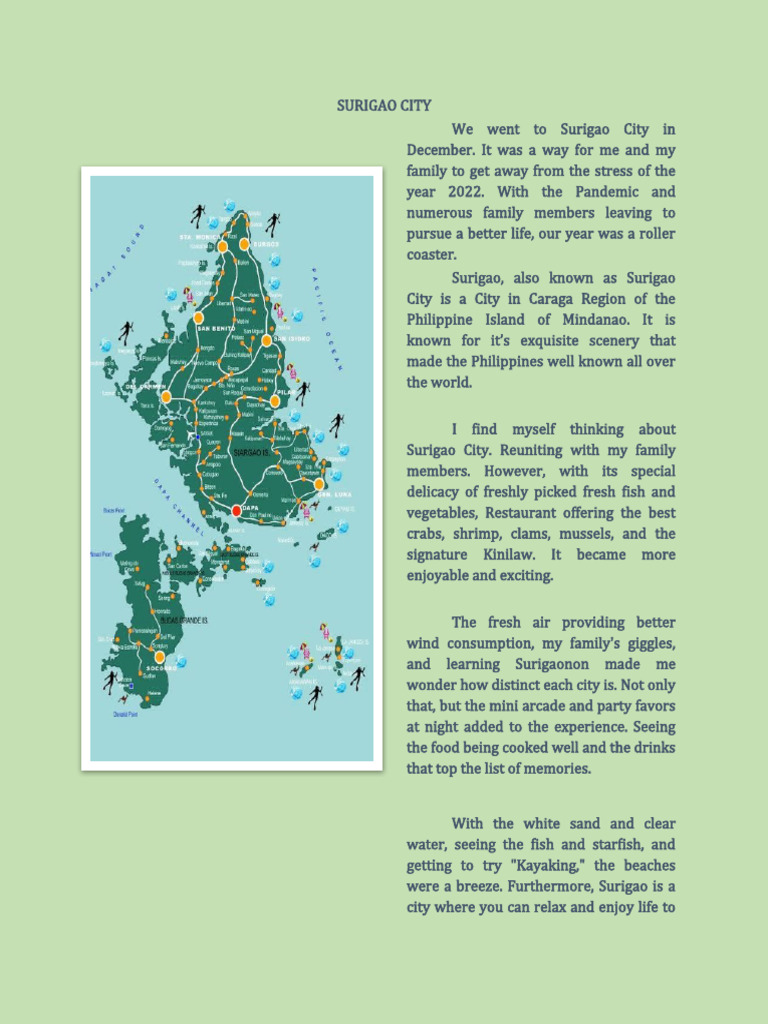 Family Getaway to Surigao City | PDF