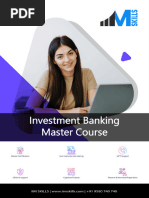 Investment Banking Course Brochure