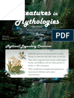 Creatures in Mythologies (WORLD)