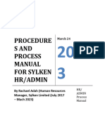 Ggs HR Procedure and Process