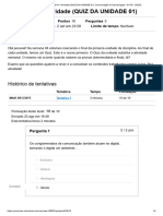 Semana 04 - Atividade (QUIZ DA UNIDADE 01) - Comunicação e Cultura Digital - G1 - T6 - 2023 - 2