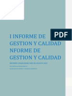 Informe de Gestion Agosto