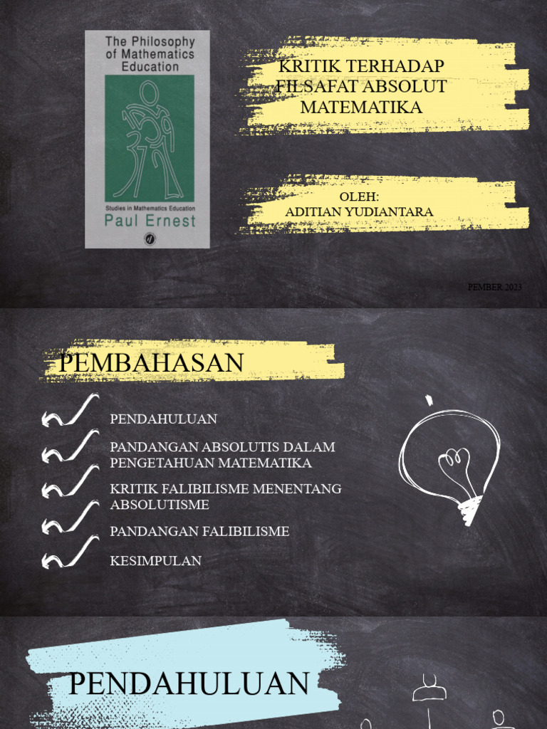 Kritik Fallibilisme terhadap Absolutisme | PDF | Logic | A Priori And A ...