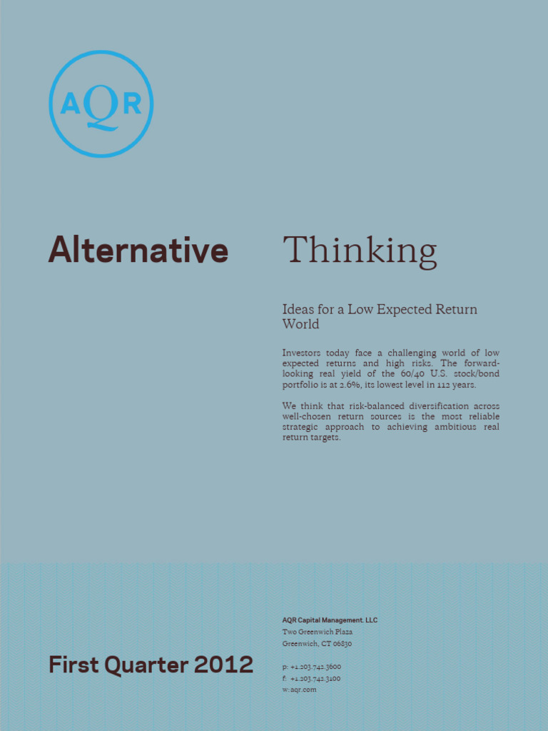 Aqr Multi Strategy Alternative Fund