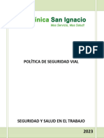 Procedimiento Guia Politica de Seguridad Vial