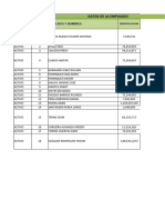 Matriz de Seguimeinto Sve 2015