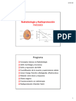 Introducción Radiobiología y Radioproteccion