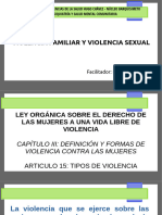 Violencia Familiar y Violencia Sexual