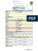 Ficha Informativa Estudiantil