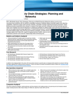 IDC Worldwide Supply Chain Strategies Planning and Multi-Enterprise Networks - 2023 Jul