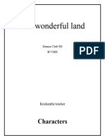 Wonderful Land Drama Script