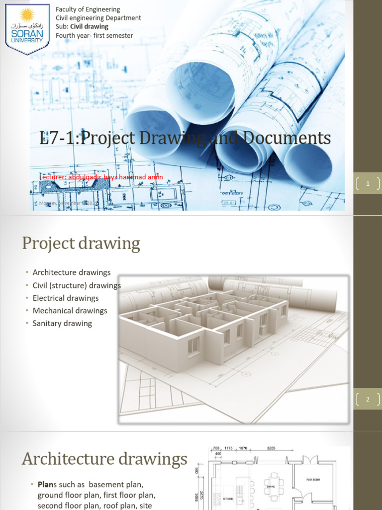 7-1 Project Drawing Overview | PDF