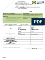 Pathfit 1 Pre Assessment